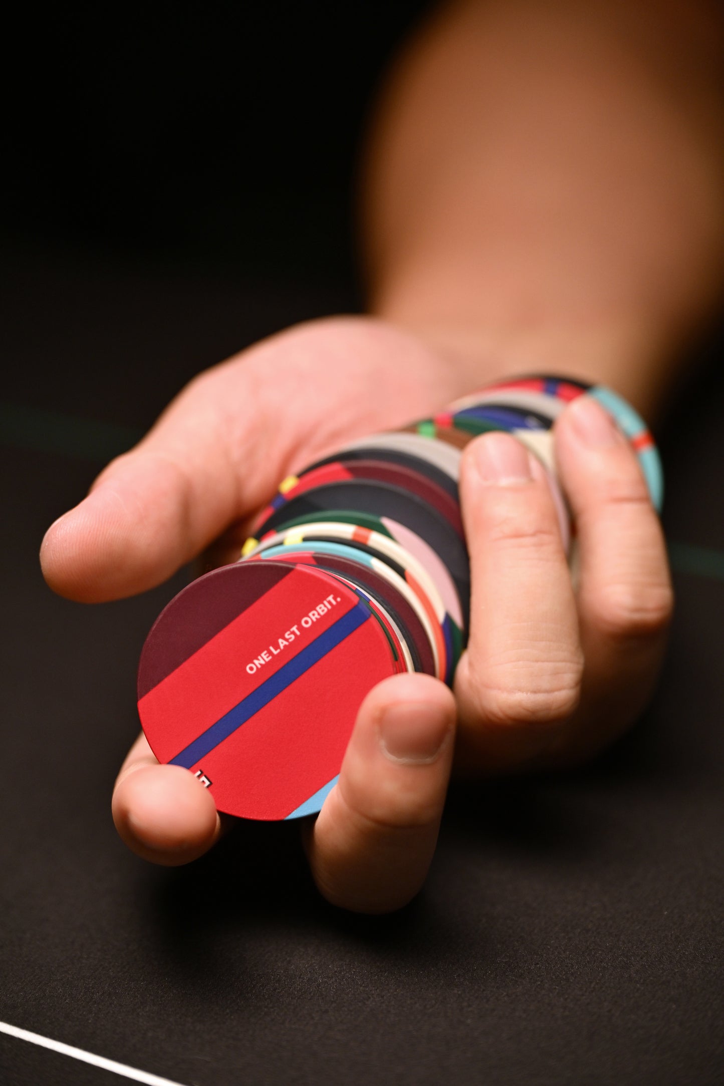 [500-Pieces Ceramic Poker Chips Set] 3 Chip Value Options