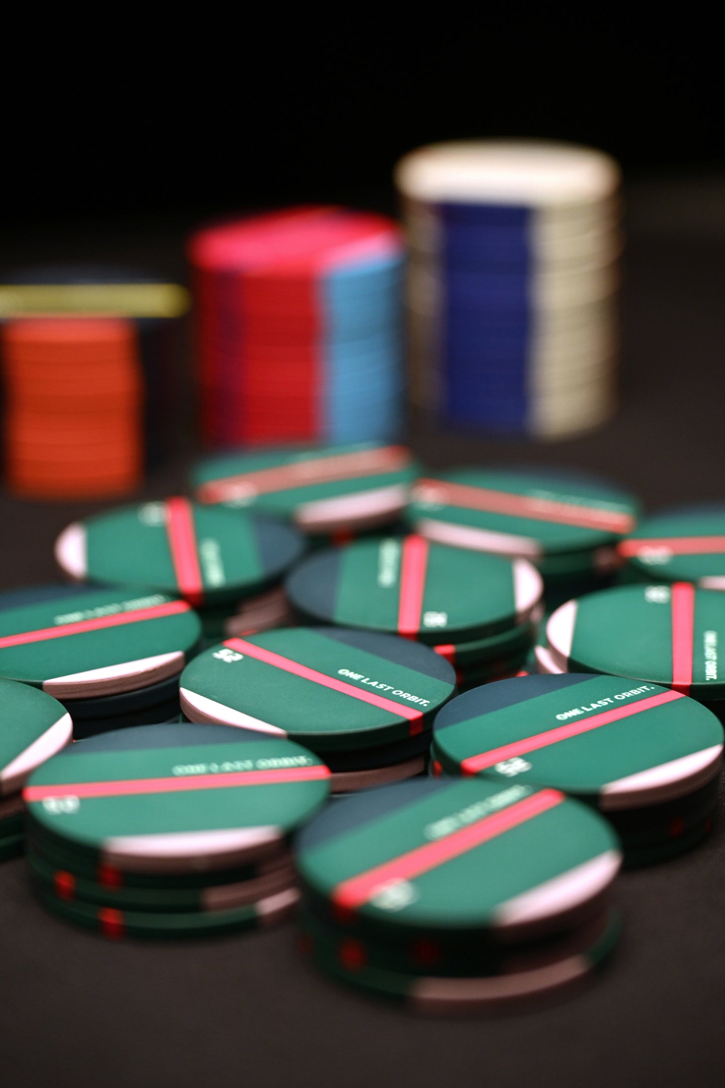 [500-Pieces Ceramic Poker Chips Set] 3 Chip Value Options